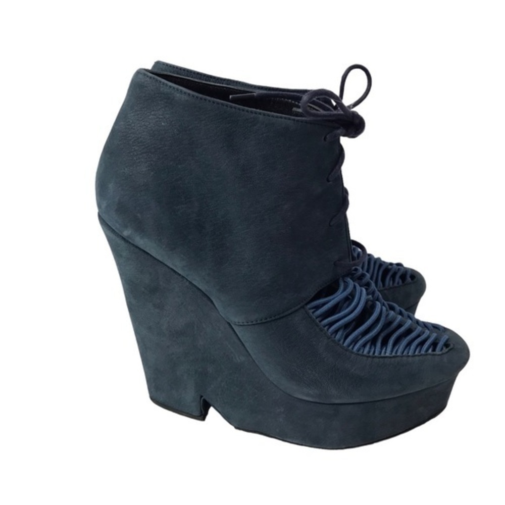 Opening Ceremony Margot Leather Platform Wedges size 39